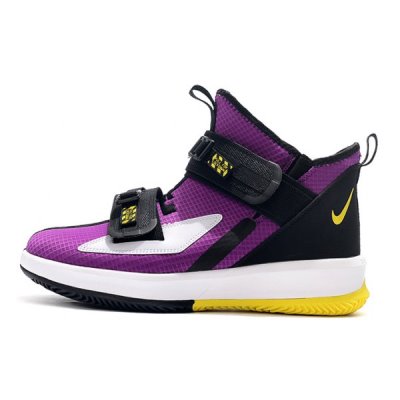 Nike Erkek Lebron Soldier 13 Xiii Voltage Mor / Sarı Basketbol Ayakkabısı Türkiye - UC88OW6R